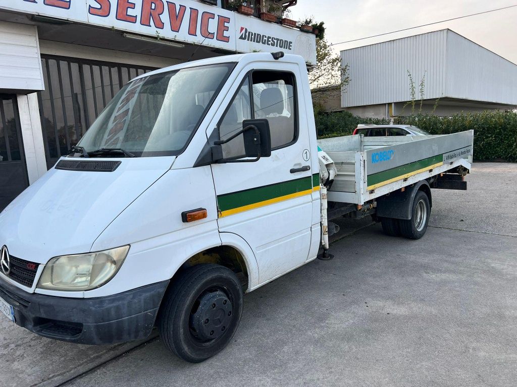 Mercedes sprinter 416 cu macara!