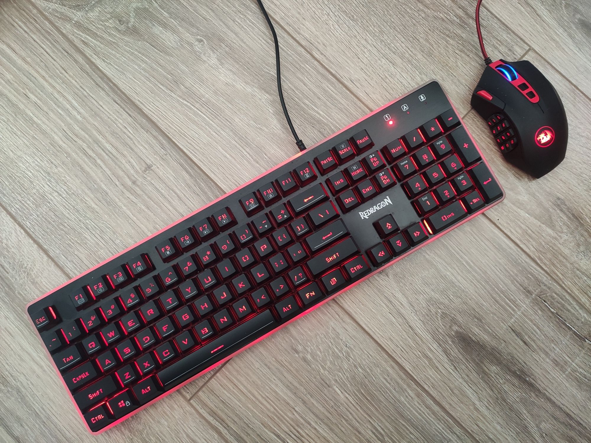 Set tastatura+mouse gaming Redragon