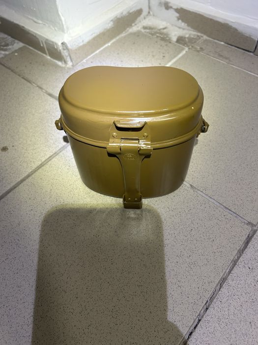 Армейские фляжка, котелок и командирская сумка, новые