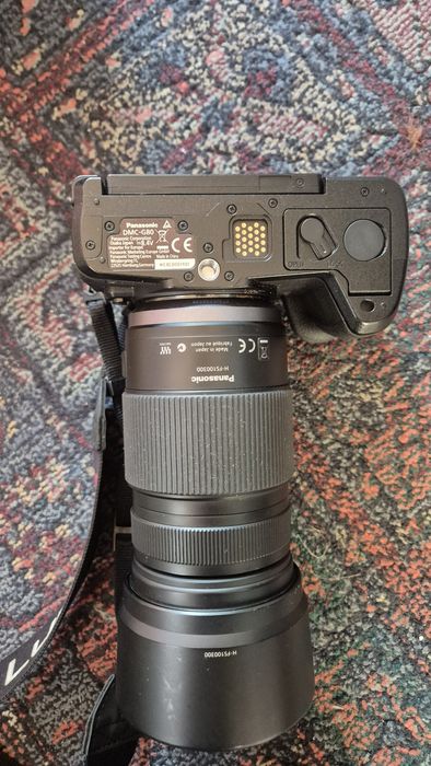 Vând  obiectiv foto Panasonic Lumix G Vario 100-300mm