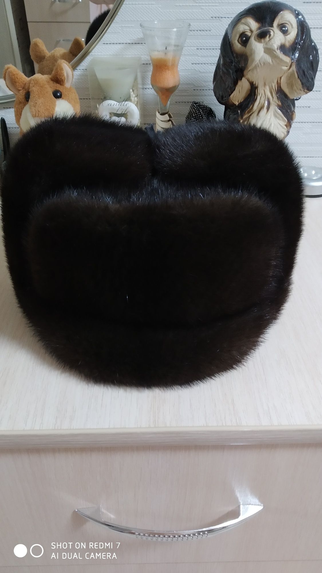 Продам норковую шапку