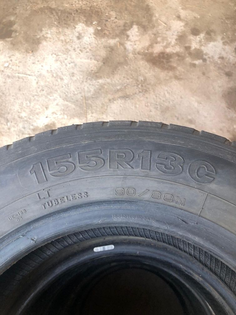 Продам резина б/у 155/100 R13 C усиленная