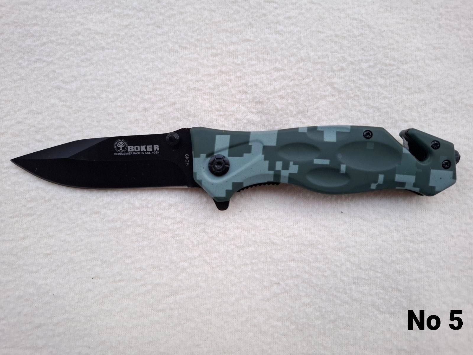 Джобен сгъваем нож BOKER 6 цвята