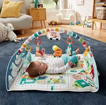 Saltea activitati bebe dimensiuni 45.5 x 68.5 Fisher Price!