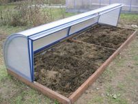 Большой Парник (3,4 м2, тип открывания - хлебница), оцинкованный карка