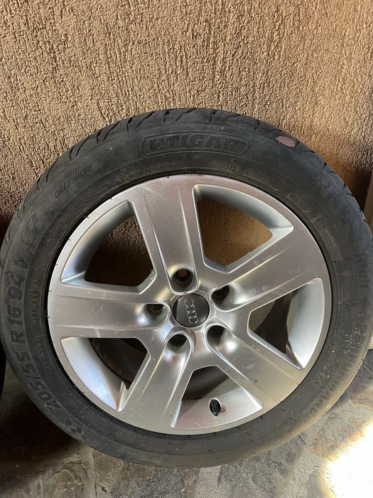 Jante cu cauciucuri vara Audi 16’