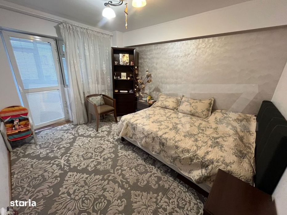 Apartament spatios 4 camere, 102 mp, Calea Bucuresti – etaj 6/8, cu