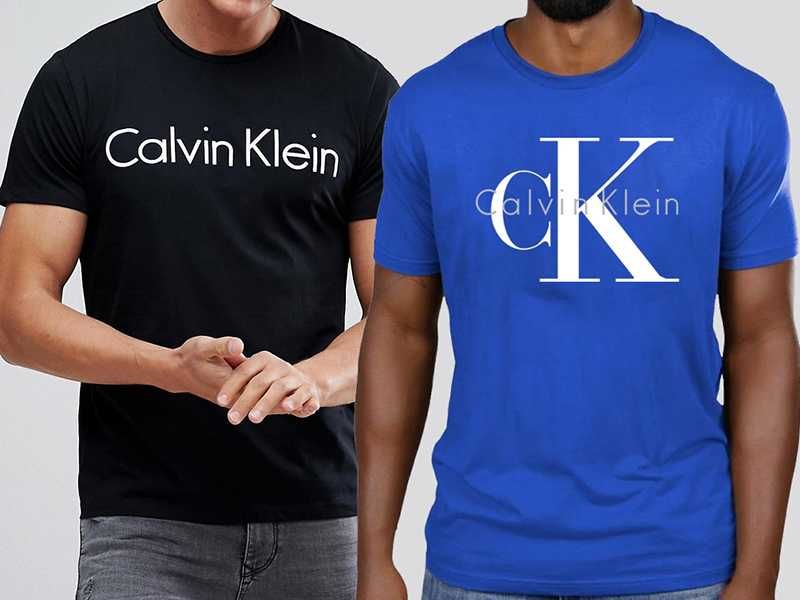 Мъжка тениска CALVIN KLEIN принт,модели цветове и размери