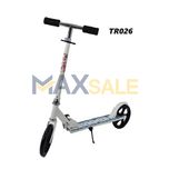 Тротинетка Детска скутер scooter сгъваема бяло и мента колело триколка
