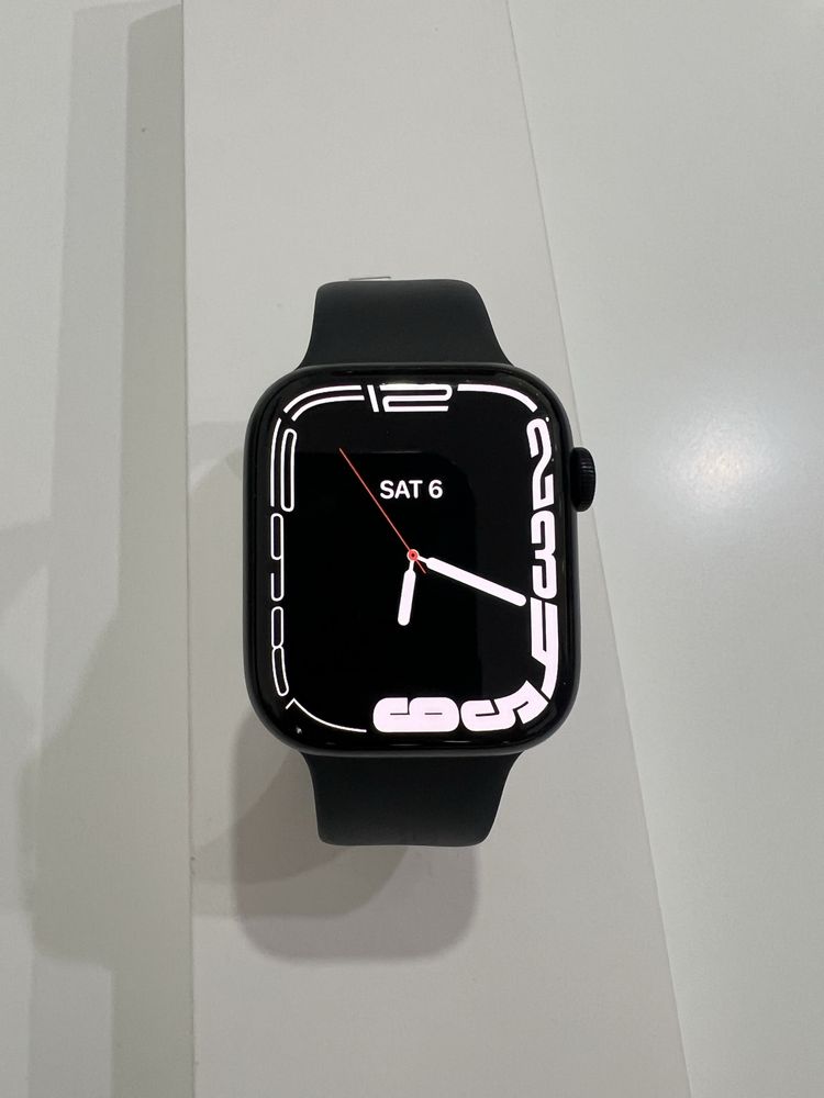 Apple Watch 7, 45 mm, midnight