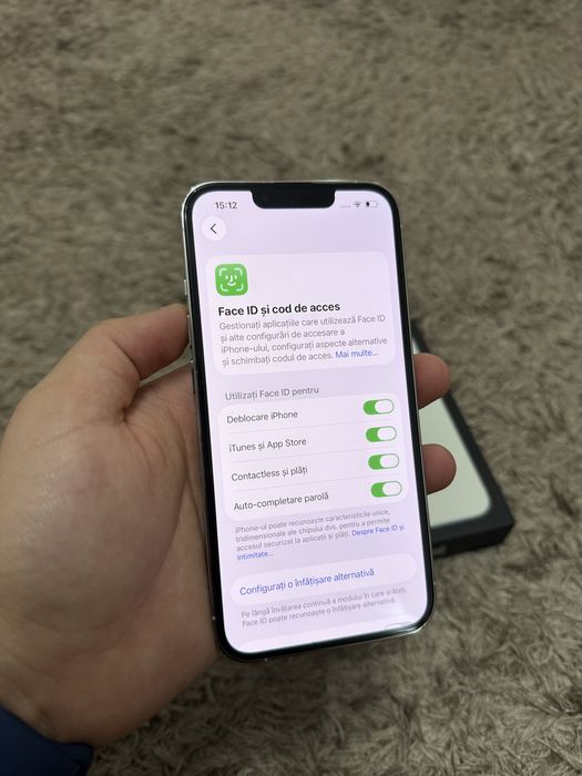 Vand iPhone 13 Pro - Baterie 94% -  256 GB - CA NOU