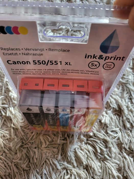 Vand cartuse Canon 550/551 XL