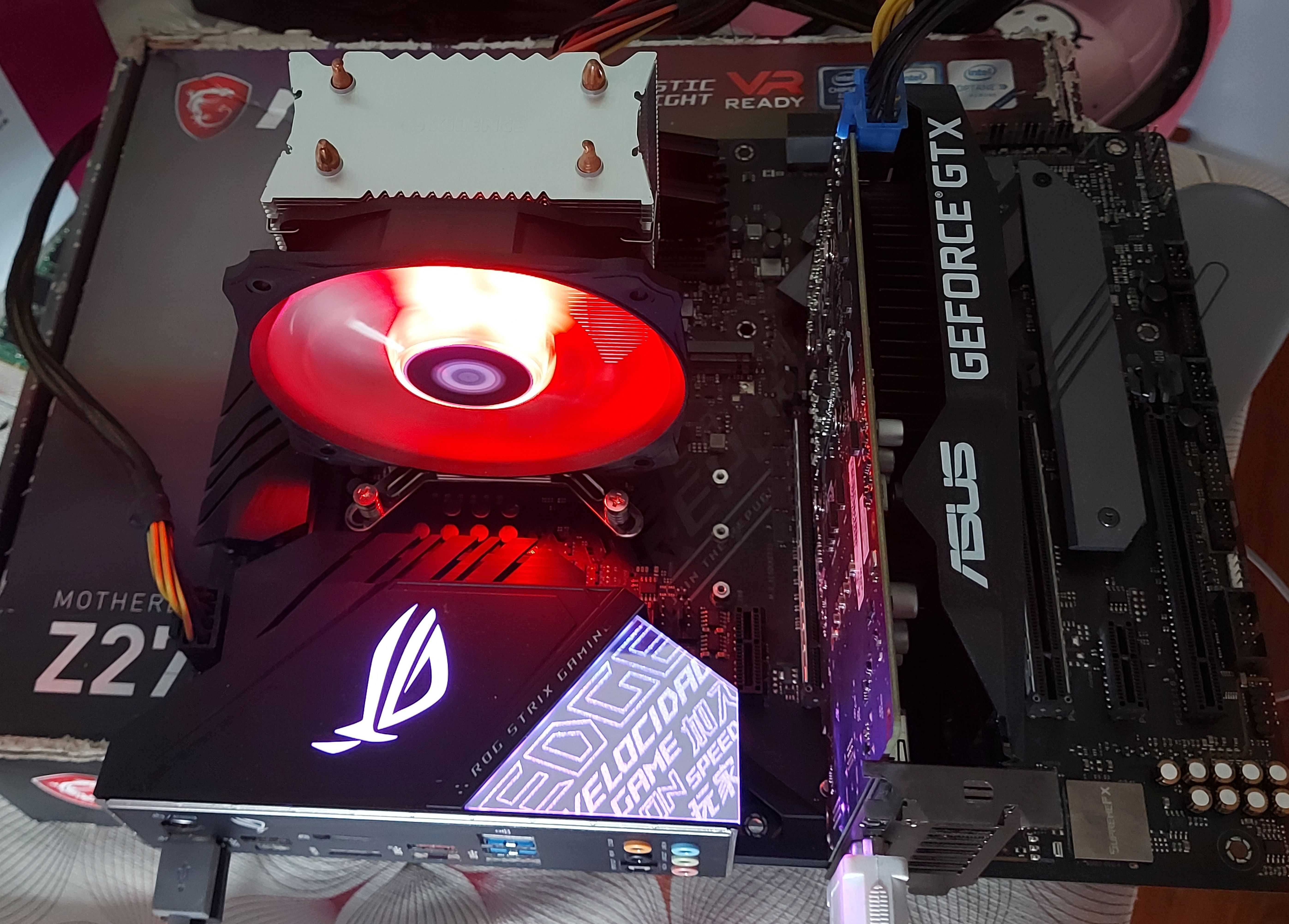 i9 9900KF 3.6GHz +ASUS  STRIX Z390-F Gaming+16gb ddr4+Cooler idcooling