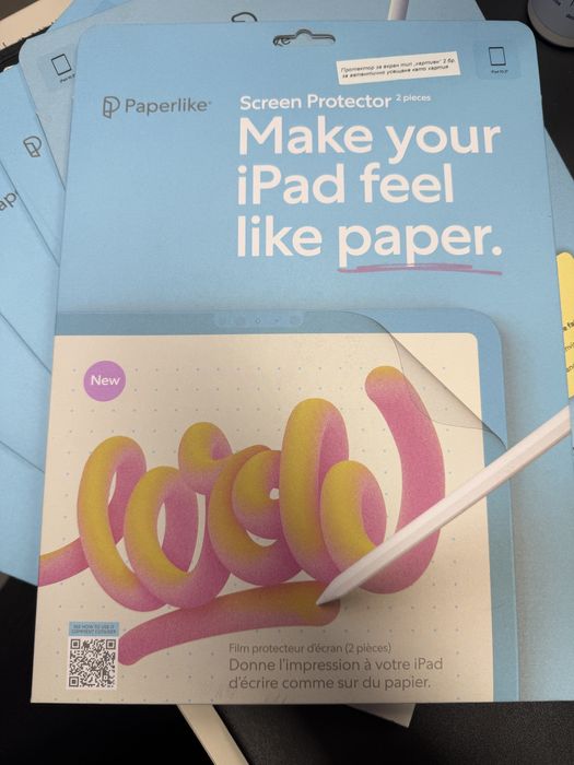 Screen Protector 2.1, 2 броя, съвместимо с iPad