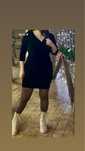 Rochie neagra sclipicioasa