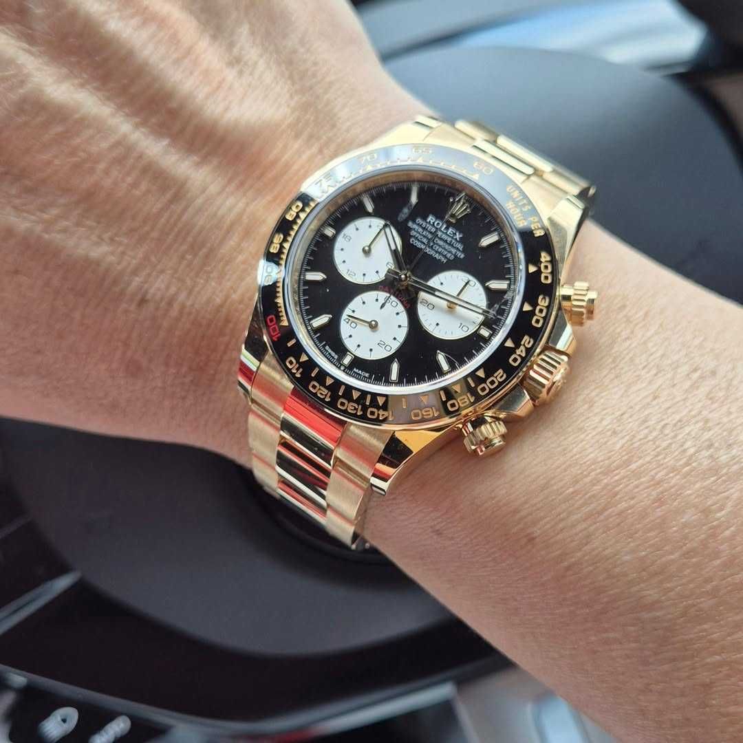Мъжки Часовници жълто злато 40mm