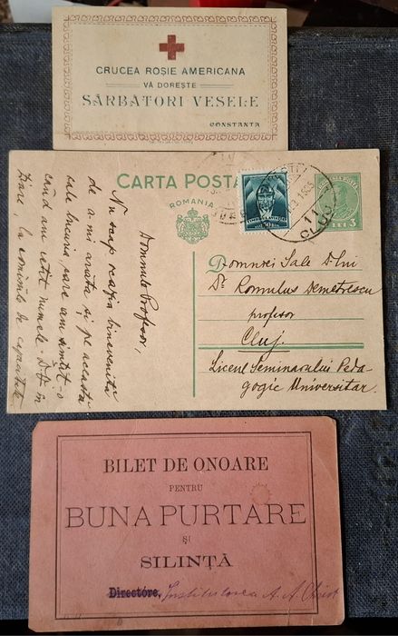 Cărți poștale interbelic Reșița, Vatra Dornei, Sighișoara, Sibiu