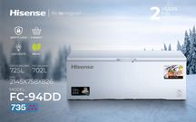 Марозильник Hisense 700L