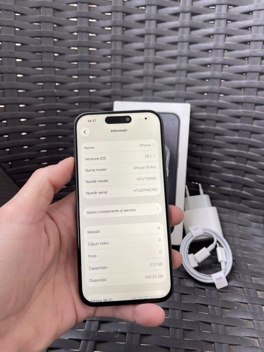 • Iphone 15 Pro •  512gb •
