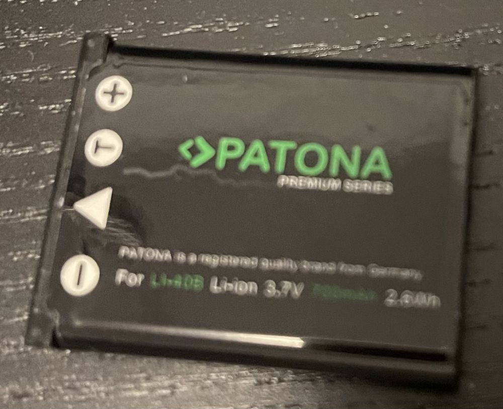 Incarcator + baterie Patona / li-40b / li-42b / en-el10 / np-45