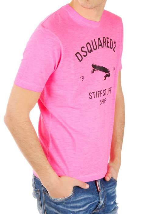 Dsquared2 Linen and Cotton T-shirt