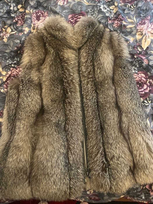 Vesta din blana naturala,marimea L