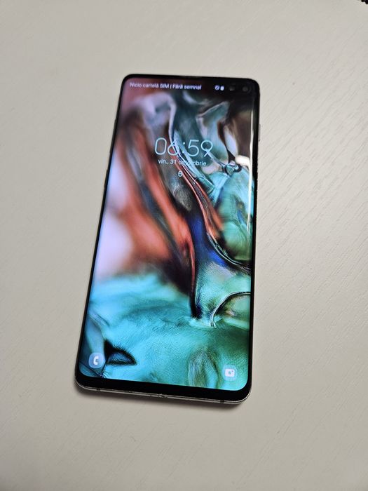 SAMSUNG Galaxy S10 Plus, 128GB, 4G, 8GB RAM, Dual SIM Prism Black