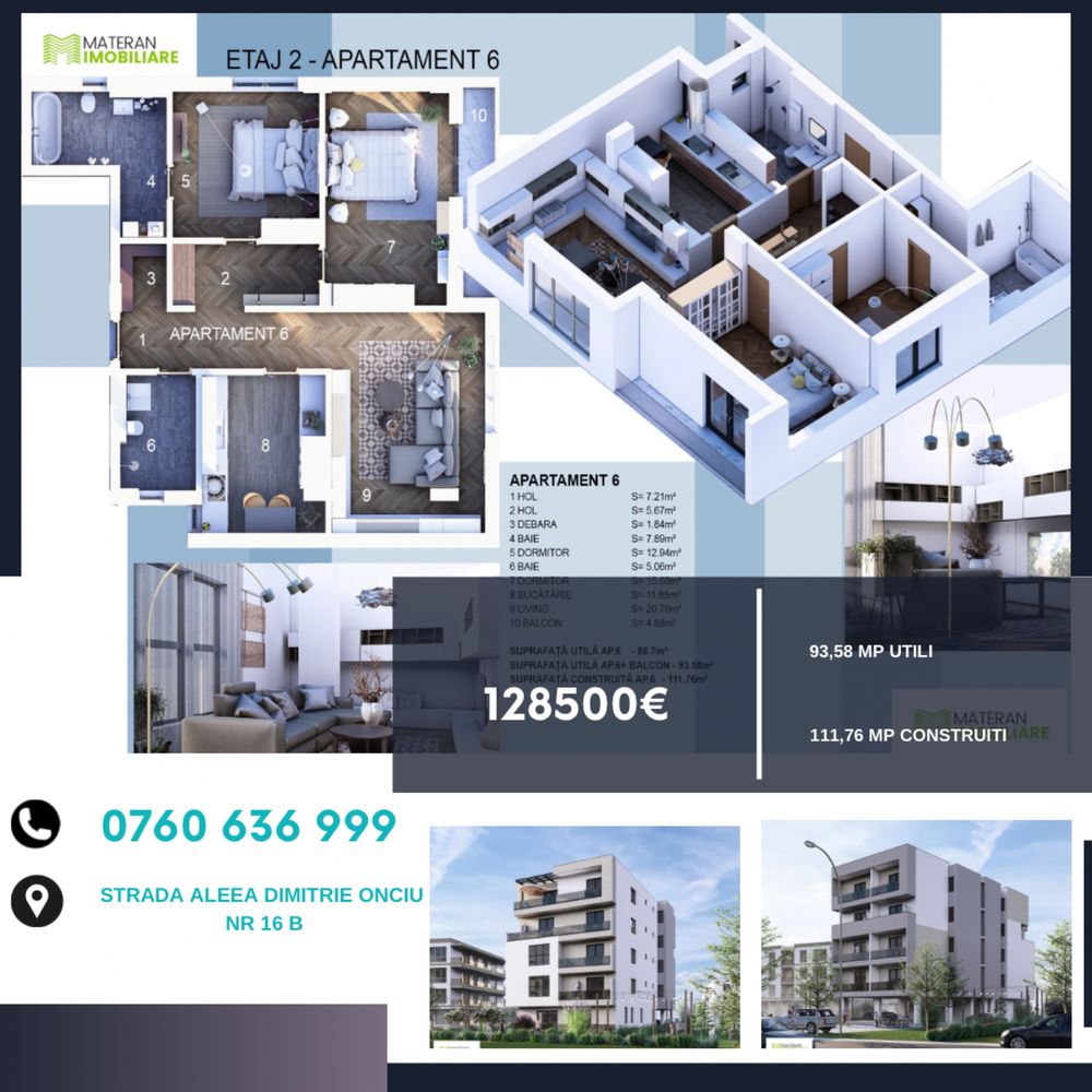 Apartamente Cu 2 Si 3 Camere Direct Propietar Zona Baba Novac-Kamsas