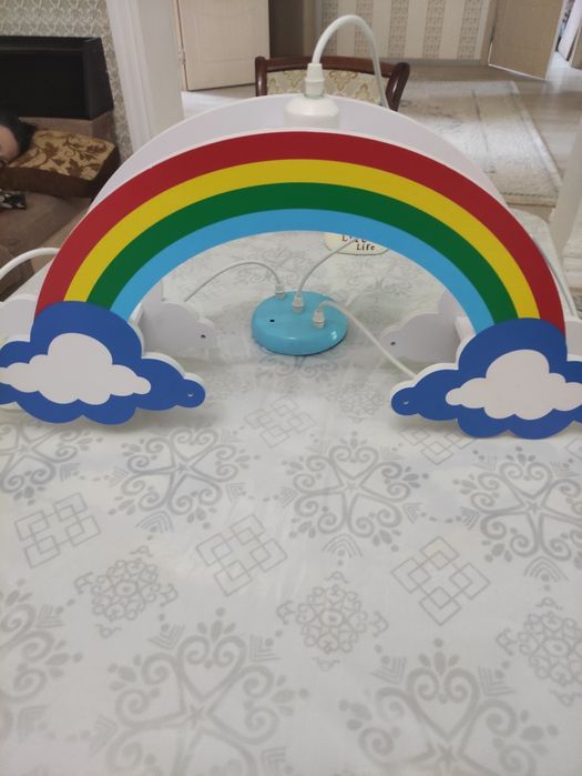 Детская люстра облако