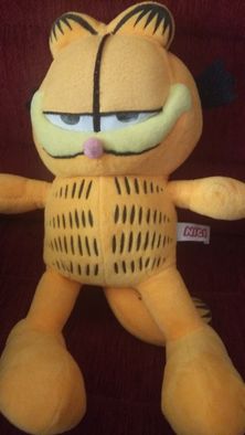 pelus Garfield (2 buc)- 20cm + 5 cm