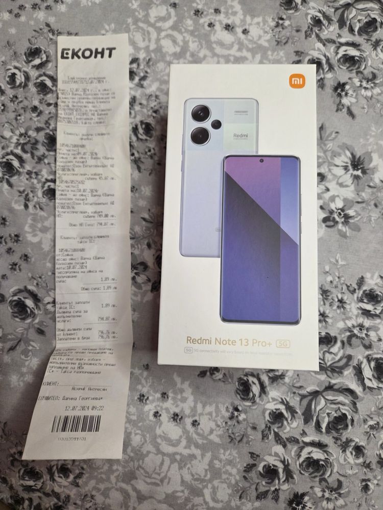 Xiaomi Redmi Note 13 Plus 256G+ Redmi Watch 3 Active в ГАРАНЦИИ!!