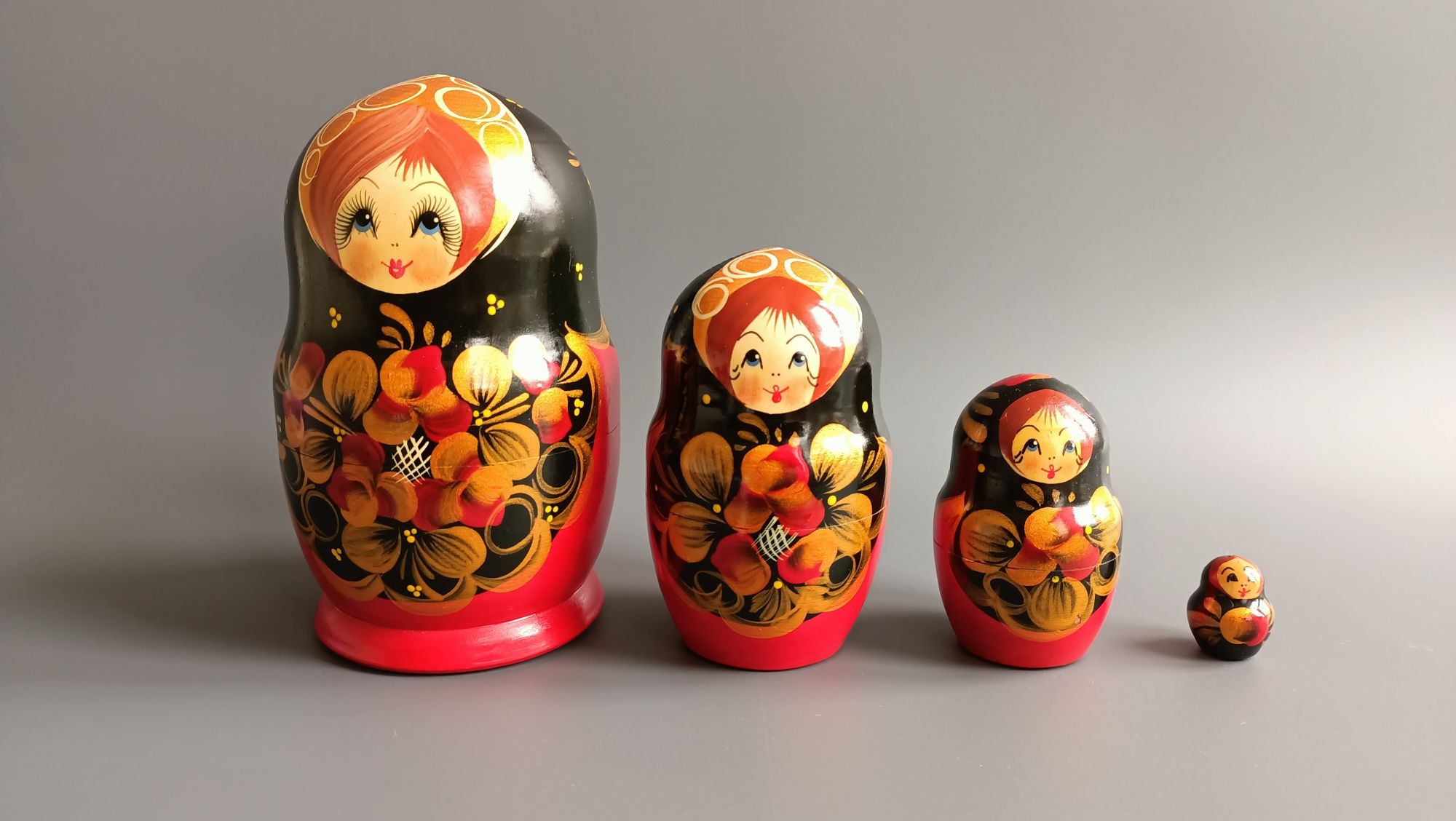 Сувенир матрешка деревянная