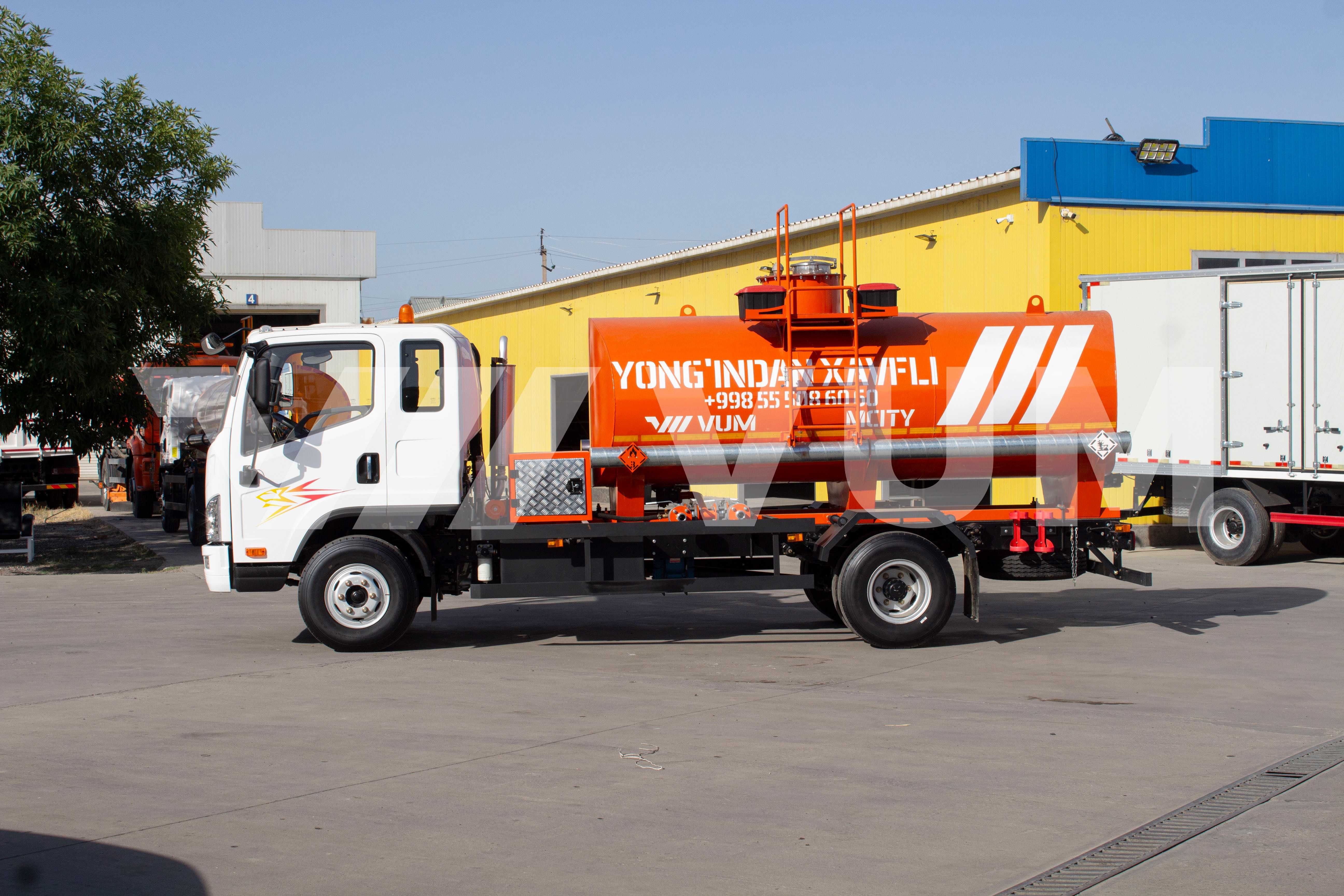 Автотопливозаправщик FAW Tiger V (7 м³),VUM5110