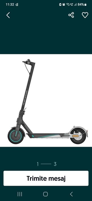 Trotineta electrica Xiaomi MI PRO 2 Mercedes AMG Petronas F1 Team Ed