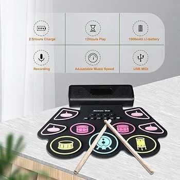 Детска музикален барабанен пад, заболявания за деца и възрастни