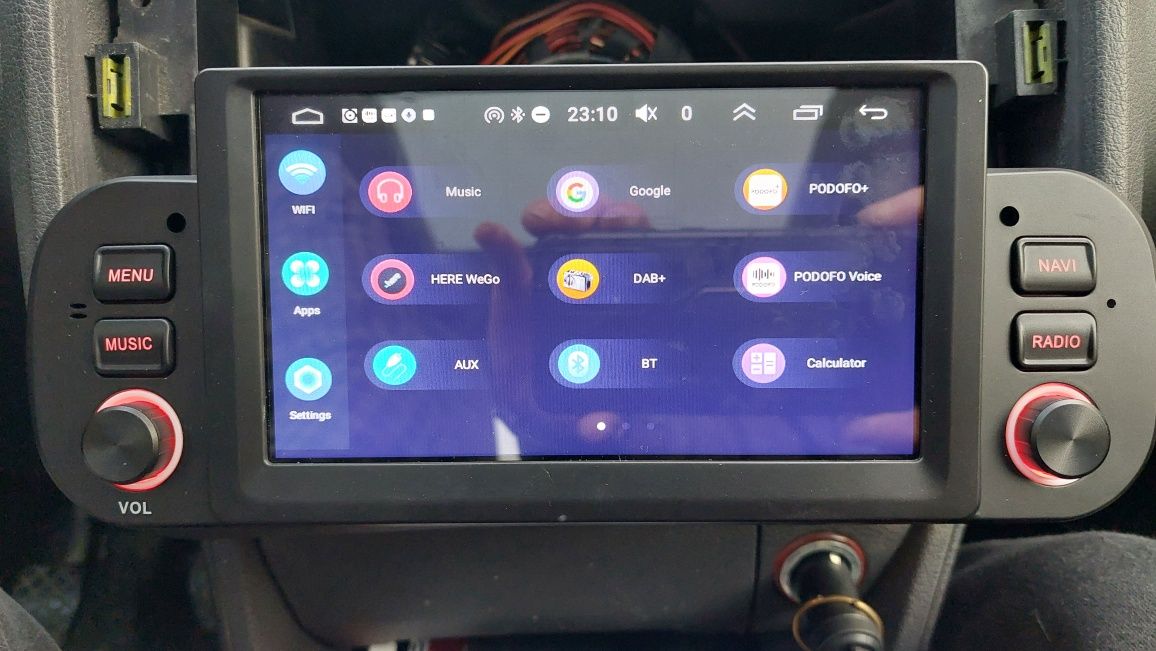 Radio auto 2DIN, navigație,android 11.0 cu funcția de Apple carplay și