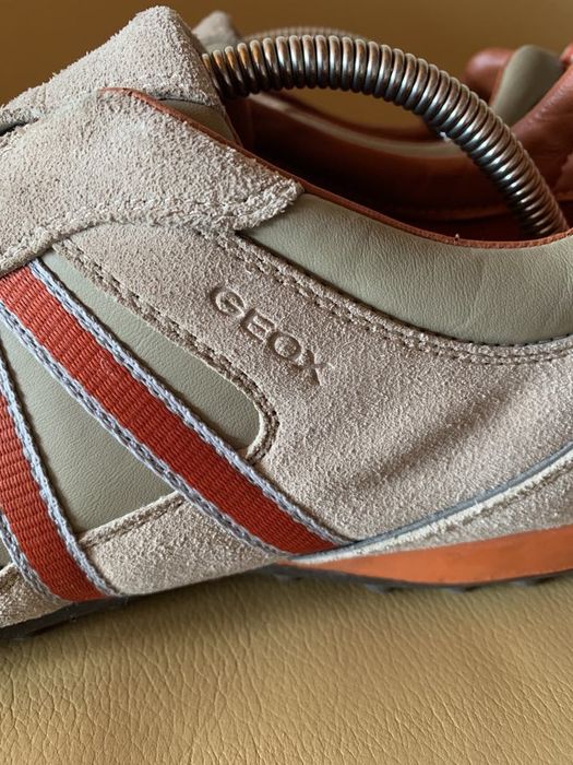 Мужская обувь «GEOX» 44-размера / ИТАЛИЯ  / оригинал / НАТУРАЛЬНАЯ