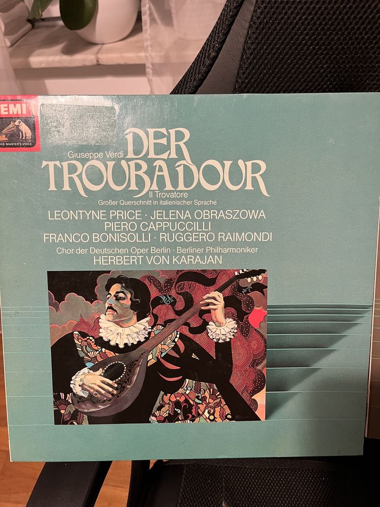 Viniluri de colecție, opera,Giuseppe Verdi, Von Karajan