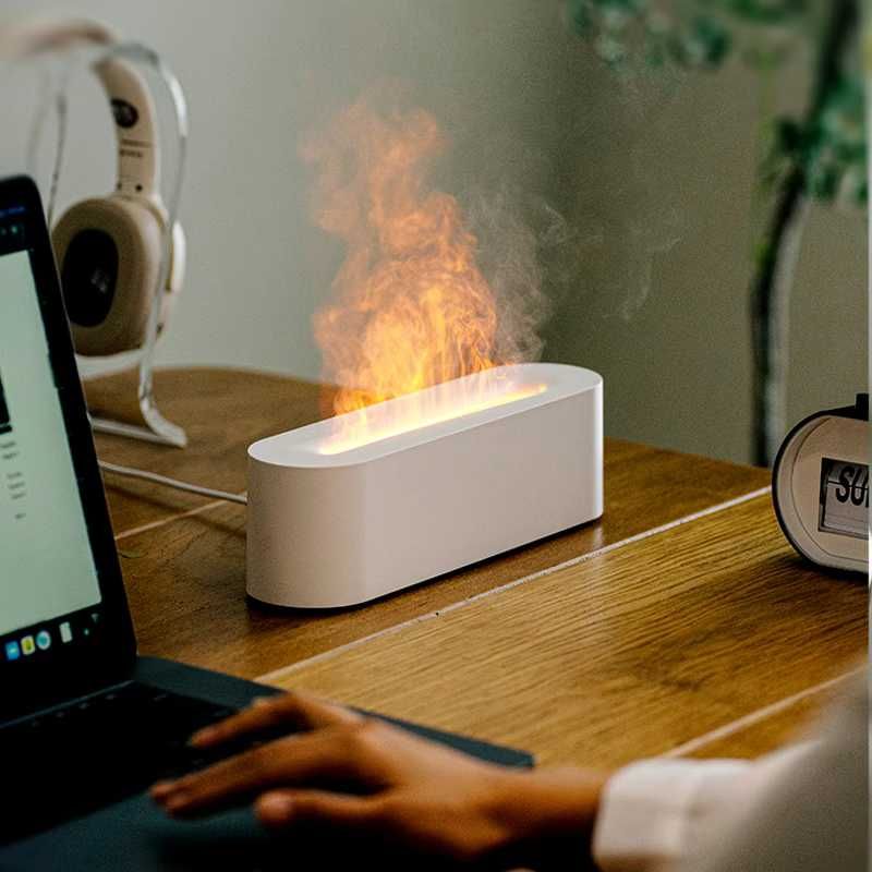 Difuzor de Aromaterapie ALQUALITY® cu Efect de Flacără - Plus CADOU
