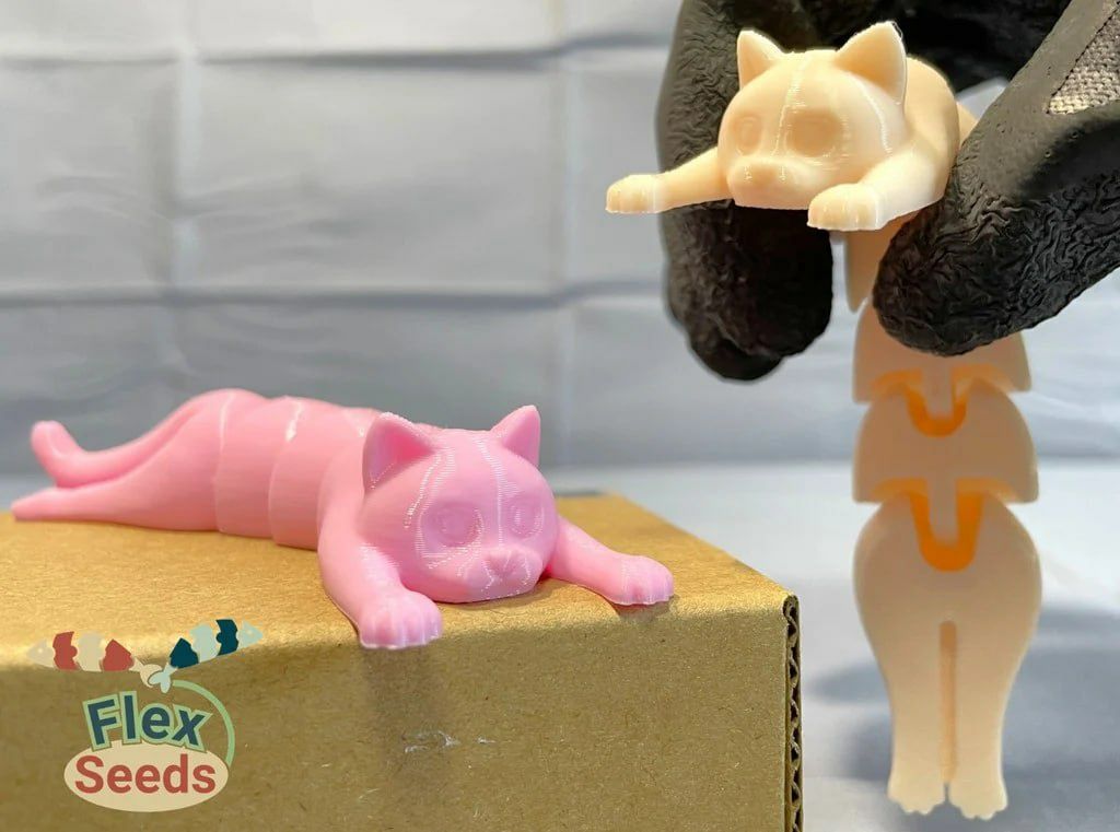 3D печатные подвижные игрушки