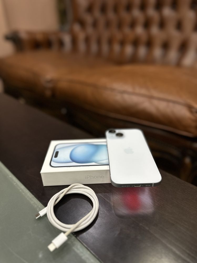 Iphone 15 128 GB Blue ТОП с Гаранция