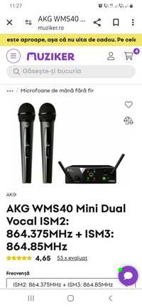 Akg mini 40 microfoane fără fir