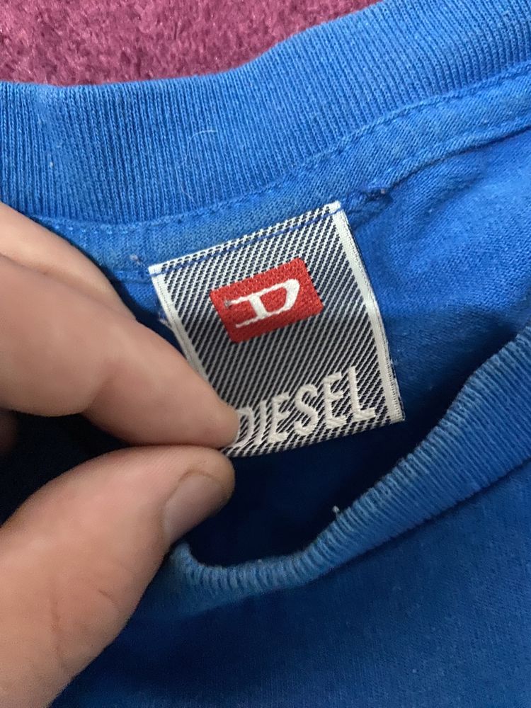 Tricou Diesel albastru