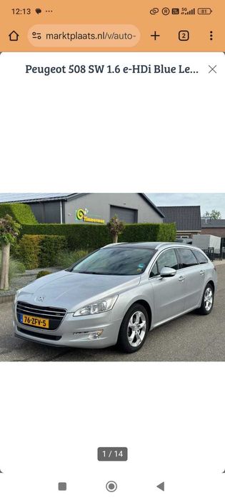 Peugeot 508 2012
