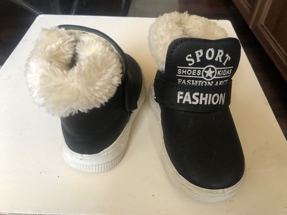 Детские утепленные сапожки