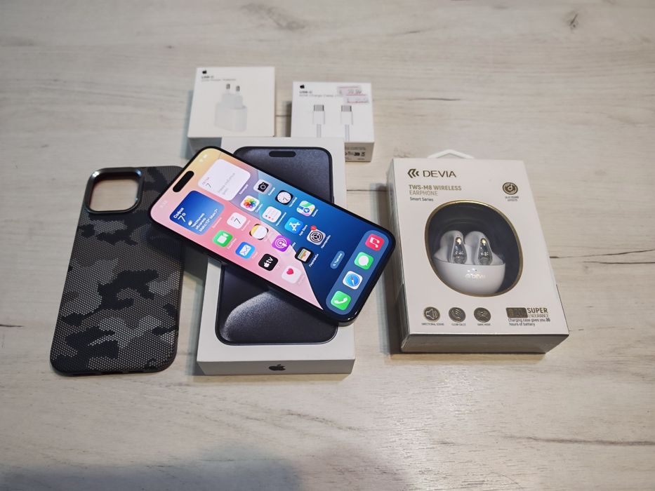 Бартер Отличен iPhone 15 Pro Max 256 GB