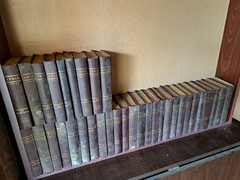 Colectie de carti lenin plus cateva picturi