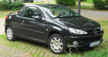 Peugeot 206 cc 1.6 бензин
