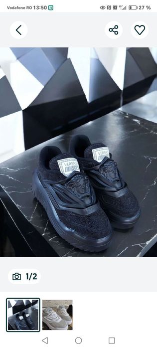 Adidași Versace Mai multe detalii în descriere