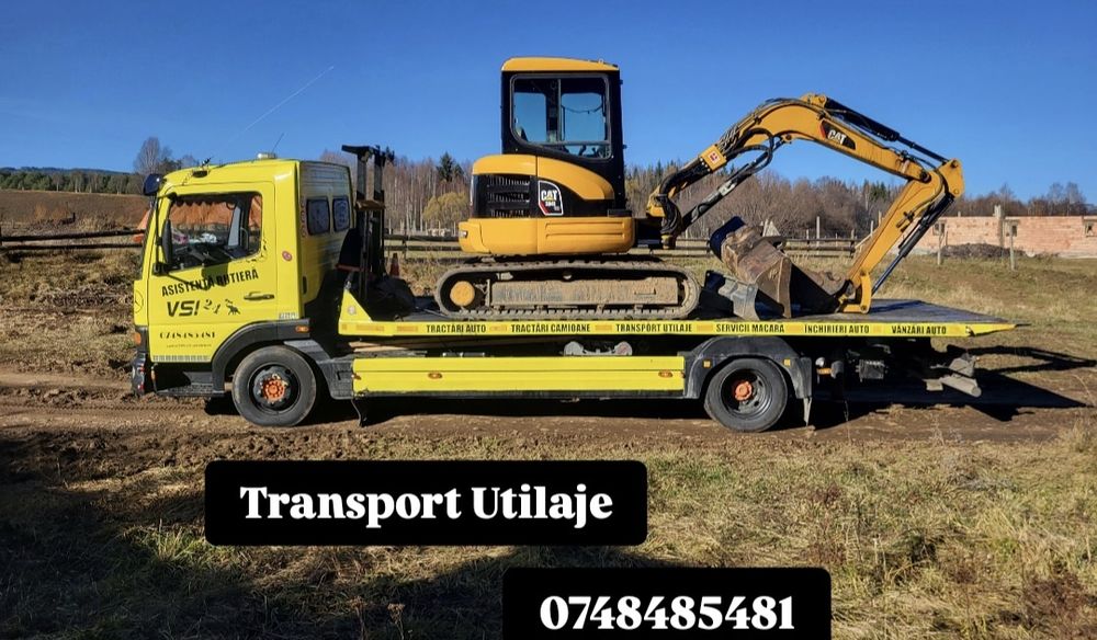 Servici Macara Inchirieri Macara Transport Utilaje Falticeni-Suceava